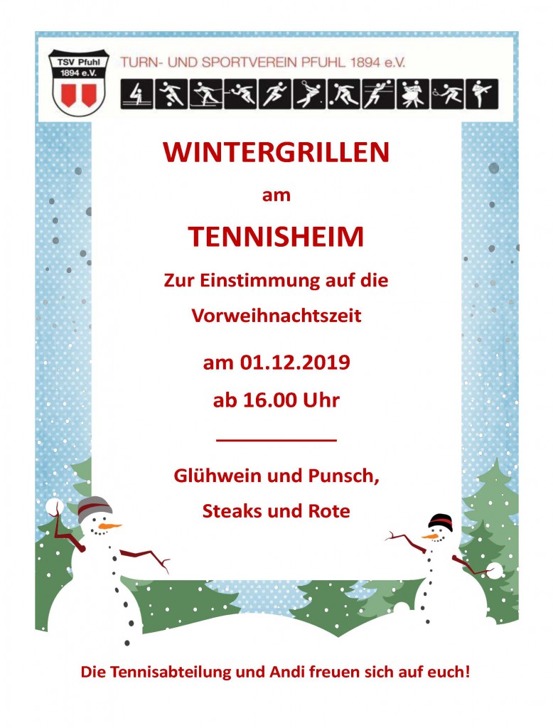 Wintergrillen 2019